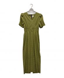 Katrin（カトリン）の古着「ワンピース」｜グリーン×ブラウン