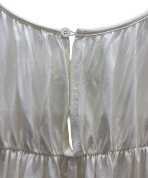 anuans（アニュアンス）anuans (アニュアンス) ノースリーブワンピース アイボリー サイズ:Freeの古着・服飾アイテム