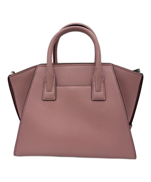 MICHAEL KORS（マイケル・コース）MICHAEL KORS (マイケルコース) 2WAYショルダーバッグ ピンクの古着・服飾アイテム