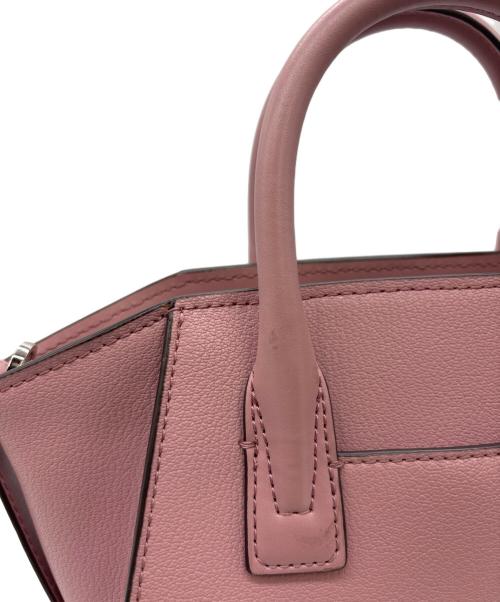 MICHAEL KORS（マイケル・コース）MICHAEL KORS (マイケルコース) 2WAYショルダーバッグ ピンクの古着・服飾アイテム