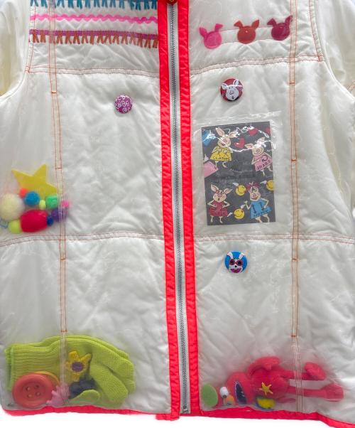 Alberobello（アルベロベロ）Alberobello (アルベロベロ) 中綿ジャケット アイボリー サイズ:表記無しの古着・服飾アイテム