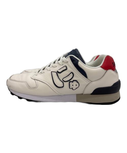 Sangacio（サンガッチョ）Sangacio (サンガッチョ) にゅ~ず 10周年モデル トリコロールカラー サイズ:28の古着・服飾アイテム