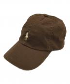 POLO RALPH LAURENポロ・ラルフローレン）の古着「キャップ」｜ブラウン