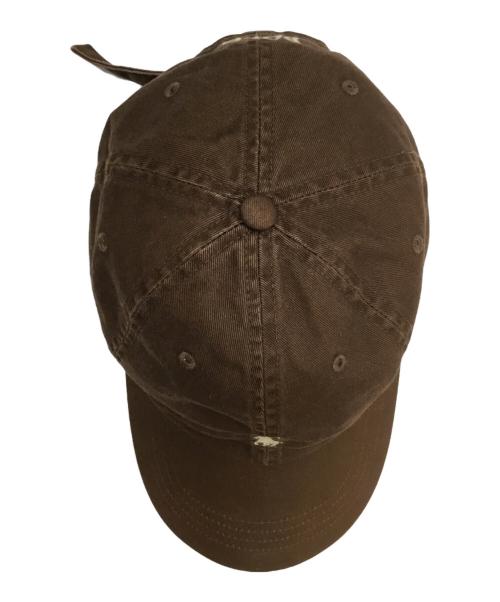 POLO RALPH LAUREN（ポロ・ラルフローレン）POLO RALPH LAUREN (ポロ・ラルフローレン) キャップ ブラウンの古着・服飾アイテム