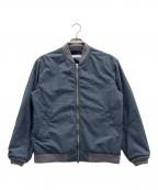 BEAUTY&YOUTHビューティーアンドユース）の古着「パーテックス ジップ ブルゾン」｜ブルー