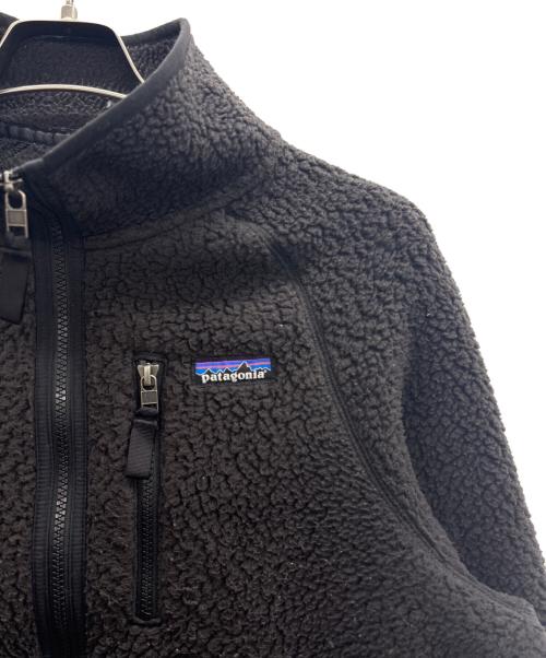 Patagonia（パタゴニア）Patagonia (パタゴニア) レトロパイルジャケット ブラック サイズ:Mの古着・服飾アイテム