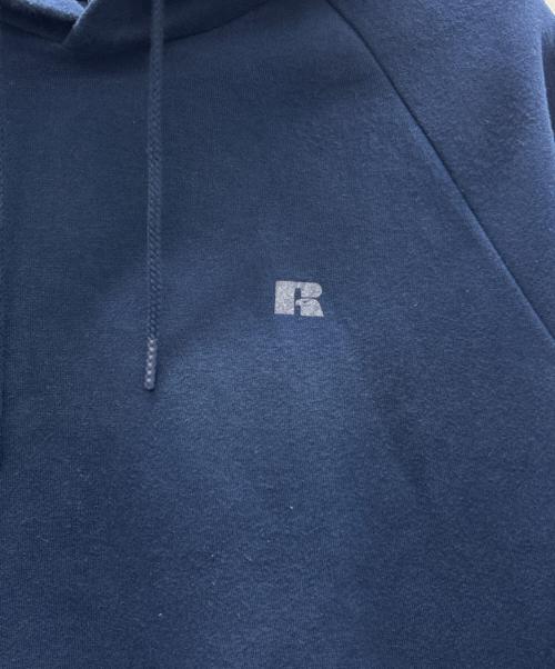 RUSSELL（ラッセル）RUSSELL (ラッセル) プルオーバーパーカー ネイビー サイズ:Mの古着・服飾アイテム