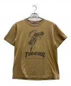 THRASHERスラッシャー）の古着「Tシャツ」｜ベージュ