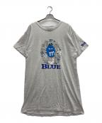 m&m'sエムアンドエムズ）の古着「ワンピース」｜グレー×ブルー