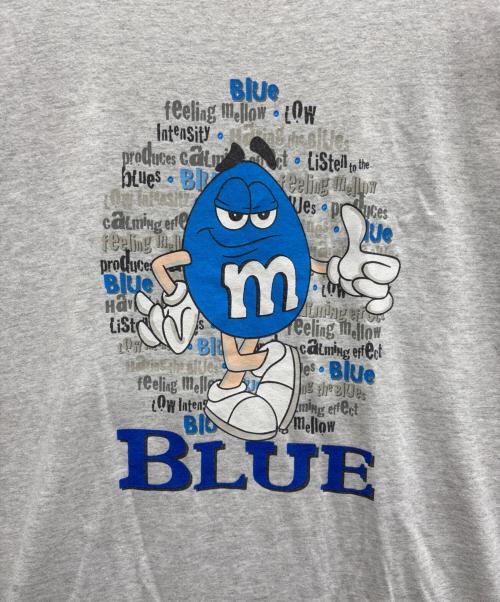 m&m's（エムアンドエムズ）m&m's (エムアンドエムズ) ワンピース グレー×ブルー サイズ:Freeの古着・服飾アイテム