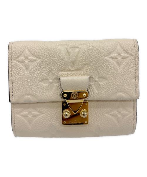 LOUIS VUITTON（ルイ ヴィトン）LOUIS VUITTON (ルイ ヴィトン) ポルトフォイユ･メティス コンパクト3つ折り財布 クレームの古着・服飾アイテム