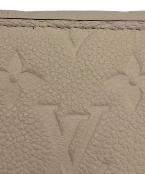 LOUIS VUITTON（ルイ ヴィトン）LOUIS VUITTON (ルイ ヴィトン) ポルトフォイユ･メティス コンパクト3つ折り財布 クレームの古着・服飾アイテム