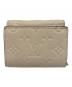 LOUIS VUITTON (ルイ ヴィトン) ポルトフォイユ･メティス コンパクト3つ折り財布 クレーム：70000円