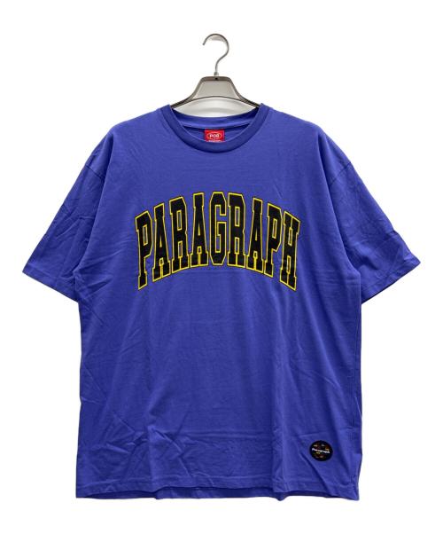 paragraph（パラグラフ）paragraph (パラグラフ) Tシャツ ブルー サイズ:2の古着・服飾アイテム
