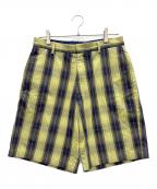 stussyステューシー）の古着「ハーフパンツ」｜グリーン