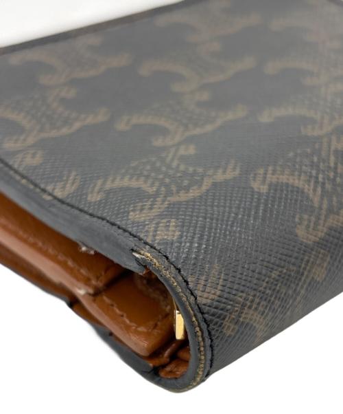 CELINE（セリーヌ）CELINE (セリーヌ) 2つ折り財布 ブラウンの古着・服飾アイテム