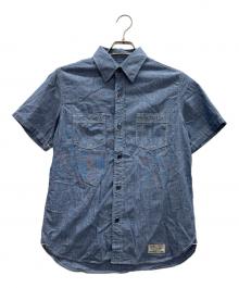 THE GUILTY PARTIES（ザ ギルティーパーティーズ）の古着「ワーク半袖シャツ」｜ブルー