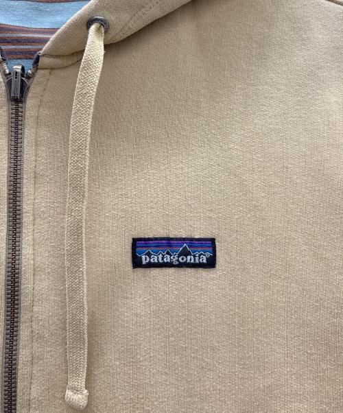 Patagonia（パタゴニア）Patagonia (パタゴニア) ジップパーカー ベージュ サイズ:Sの古着・服飾アイテム