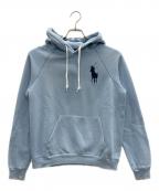 POLO RALPH LAURENポロ・ラルフローレン）の古着「裏起毛パーカー」｜スカイブルー