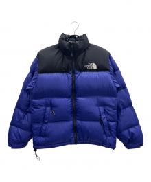 THE NORTH FACE（ザ ノース フェイス）の古着「ヌプシジャケット」｜ブルー×ブラック