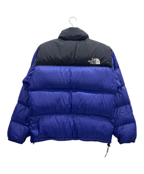 THE NORTH FACE（ザ ノース フェイス）THE NORTH FACE (ザ ノース フェイス) ヌプシジャケット ブルー×ブラック サイズ:Mの古着・服飾アイテム