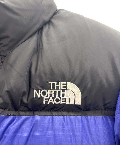 THE NORTH FACE（ザ ノース フェイス）THE NORTH FACE (ザ ノース フェイス) ヌプシジャケット ブルー×ブラック サイズ:Mの古着・服飾アイテム