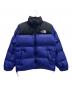 THE NORTH FACE（ザ ノース フェイス）の古着「ヌプシジャケット」｜ブルー×ブラック