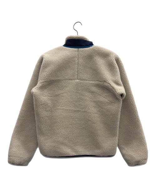 Patagonia（パタゴニア）Patagonia (パタゴニア) Classic Retro-X Jacket ベージュ×ネイビー サイズ:Sの古着・服飾アイテム