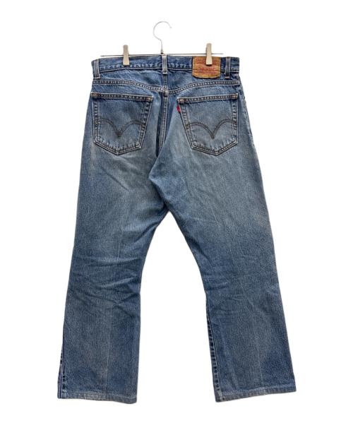 LEVI'S（リーバイス）LEVI'S (リーバイス) ブーツカットデニムパンツ スカイブルー サイズ:88.5cm (W35)の古着・服飾アイテム