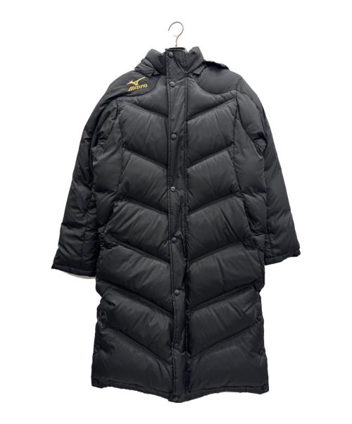 MIZUNO（ミズノ）MIZUNO (ミズノ) ダウンベンチコート ブラック サイズ:Mの古着・服飾アイテム