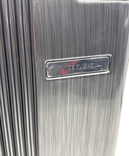 ACE FLIGHT（エースフライト）ACE FLIGHT (エースフライト) キャリーバッグ シルバーの古着・服飾アイテム