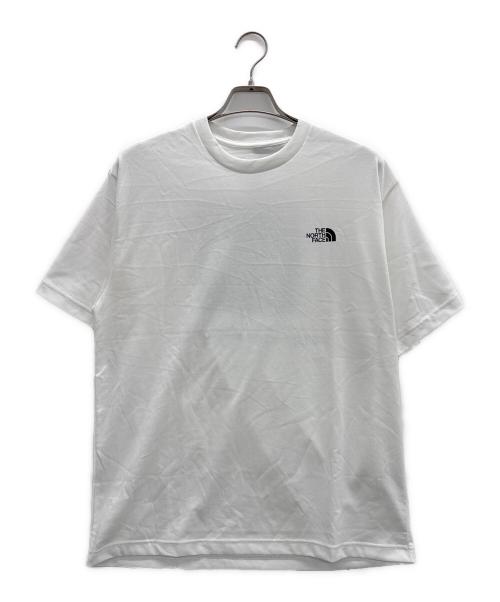 THE NORTH FACE（ザ ノース フェイス）THE NORTH FACE (ザ ノース フェイス) ショートスリーブバックスクエアロゴティー ホワイト サイズ:XL 未使用品の古着・服飾アイテム