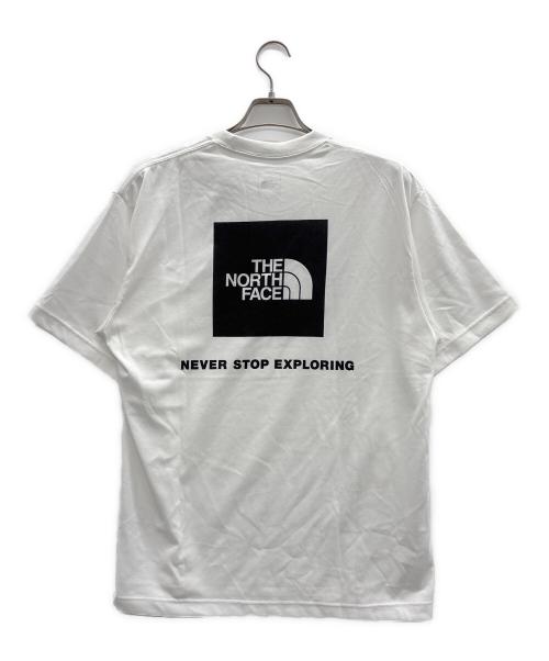 THE NORTH FACE（ザ ノース フェイス）THE NORTH FACE (ザ ノース フェイス) ショートスリーブバックスクエアロゴティー ホワイト サイズ:XL 未使用品の古着・服飾アイテム