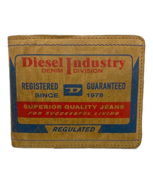 DIESEL（ディーゼル）DIESEL (ディーゼル) 2つ折り財布 ブラウンの古着・服飾アイテム