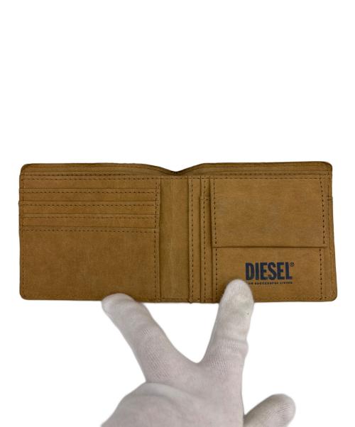 DIESEL（ディーゼル）DIESEL (ディーゼル) 2つ折り財布 ブラウンの古着・服飾アイテム