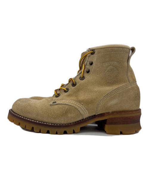 CHIPPEWA（チペワ）CHIPPEWA (チペワ) レースアップブーツ ベージュ サイズ:23の古着・服飾アイテム