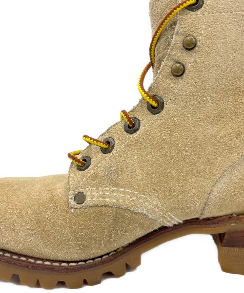 CHIPPEWA（チペワ）CHIPPEWA (チペワ) レースアップブーツ ベージュ サイズ:23の古着・服飾アイテム