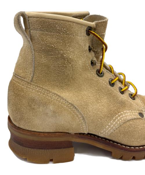 CHIPPEWA（チペワ）CHIPPEWA (チペワ) レースアップブーツ ベージュ サイズ:23の古着・服飾アイテム