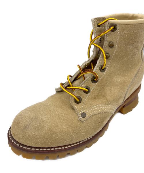 CHIPPEWA（チペワ）CHIPPEWA (チペワ) レースアップブーツ ベージュ サイズ:23の古着・服飾アイテム