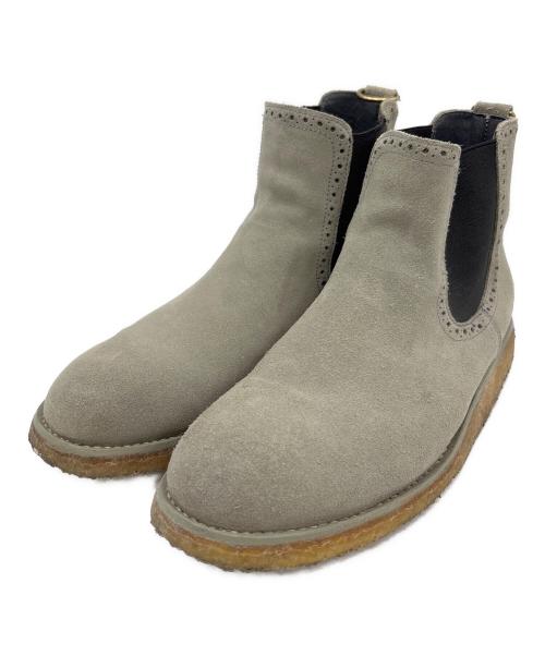 Caminando（カミナンド）Caminando (カミナンド) MONKEY TIME (モンキータイム) サイドゴアブーツ グレー サイズ:26.5の古着・服飾アイテム