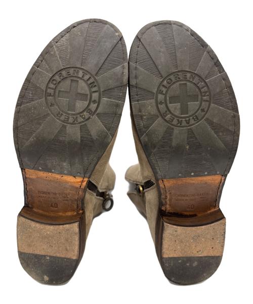 FIORENTINI+BAKER（フィオレンティーニ+ベイカー）FIORENTINI+BAKER (フィオレンティーニ+ベイカー) サイドジップブーツ グレー サイズ:26.5~27cmの古着・服飾アイテム