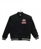 Dickiesディッキーズ）の古着「スタジャン」｜ブラック×ホワイト