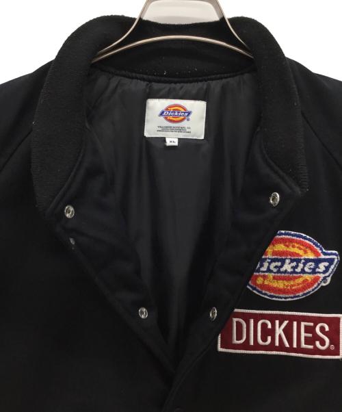 Dickies（ディッキーズ）Dickies (ディッキーズ) スタジャン ブラック×ホワイト サイズ:XLの古着・服飾アイテム