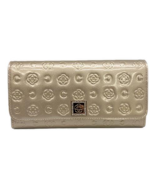 CLATHAS（クレイサス）CLATHAS (クレイサス) 長財布 ゴールドの古着・服飾アイテム