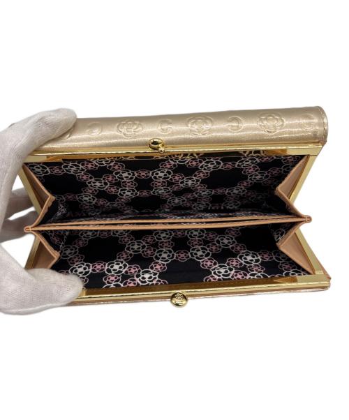 CLATHAS（クレイサス）CLATHAS (クレイサス) 長財布 ゴールドの古着・服飾アイテム