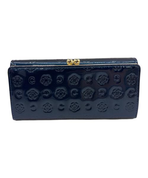 CLATHAS（クレイサス）CLATHAS (クレイサス) 長財布 ネイビーの古着・服飾アイテム