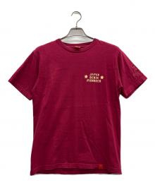 STUDIO D'ARTISAN（ステュディオダルチザン）の古着「Tシャツ」｜レッド