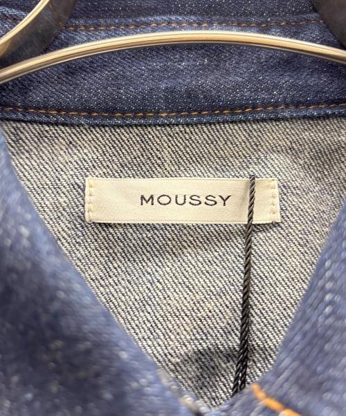 moussy（マウジー）moussy (マウジー) ウエストタックミニドレス ワンウォッシュ サイズ:2 未使用品の古着・服飾アイテム