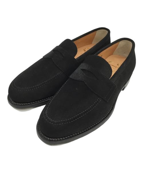 SCOTCH GRAIN（スコッチグレイン）SCOTCH GRAIN (スコッチグレイン) ローファー ブラック サイズ:25の古着・服飾アイテム