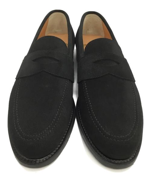 SCOTCH GRAIN（スコッチグレイン）SCOTCH GRAIN (スコッチグレイン) ローファー ブラック サイズ:25の古着・服飾アイテム